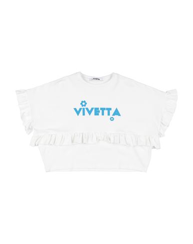 Vivetta Toddler Girl T-shirt Ivory Size 6 Cotton, Elastane In White