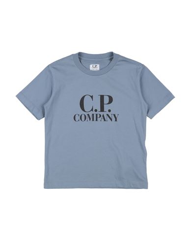C.p. Company Undersixteen C. P. Company Undersixteen Toddler Boy T-shirt Light Blue Size 6 Cotton, Elastane In Gray
