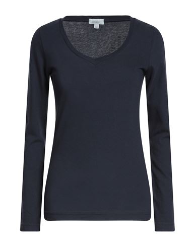 Crossley Woman T-shirt Midnight Blue Size Xs Cotton, Cashmere In Blue