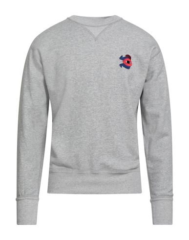 Isabel Marant Man Sweatshirt Light Grey Size M Cotton, Polyester In Gray