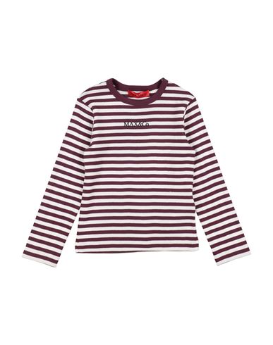 Max & Co . Toddler Girl T-shirt Plum Size 6 Cotton In Brown