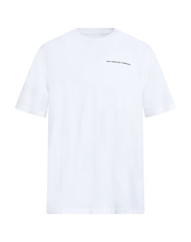 Pop Trading Company Pop Trading Company Man T-shirt White Size Xl Cotton In White
