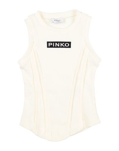 Pinko Up Toddler Girl T-shirt Ivory Size 6 Cotton, Elastane In Neutral