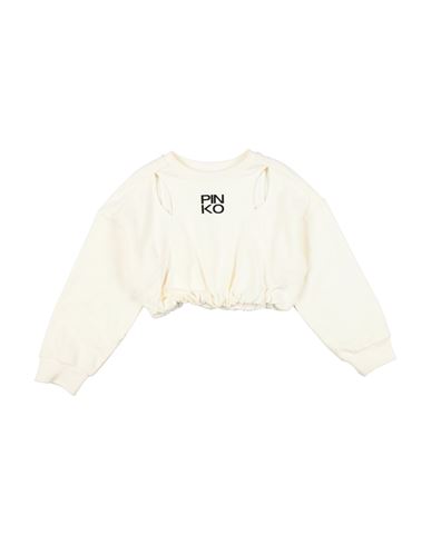 Pinko Up Toddler Girl Sweatshirt Ivory Size 6 Cotton, Elastane In Neutral