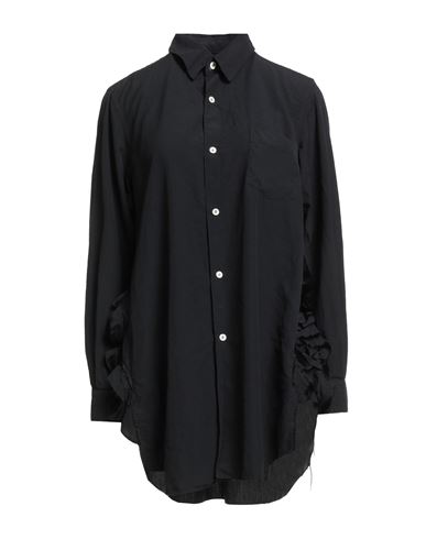 Comme Des Garçons Woman Shirt Black Size M Polyester In Black