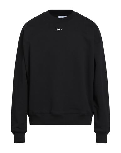 Off-white Man Sweatshirt Black Size L Cotton