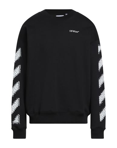 Off-white Man Sweatshirt Black Size L Cotton