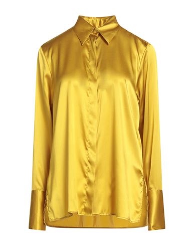 Camisa Mujer Mostaza 36,38,42 Mujer