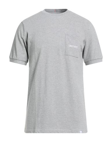 Les Deux Man T-shirt Grey Size Xl Cotton In Gray