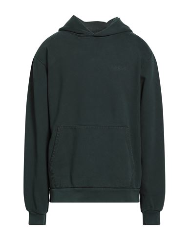 General Admission Man Sweatshirt Dark Green Size Xl Cotton In Green