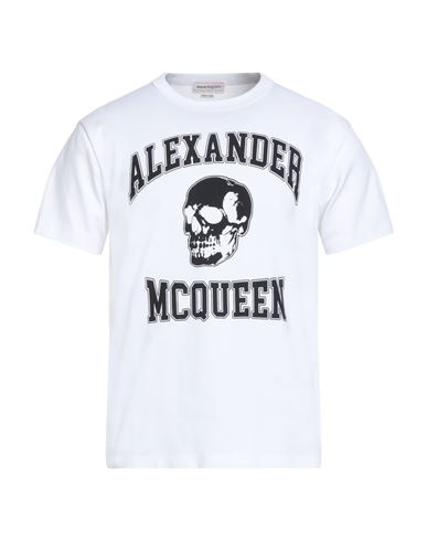 Mcq By Alexander Mcqueen Mcq Alexander Mcqueen Man T-shirt White Size L Cotton In White