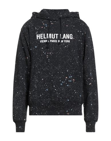 Helmut Lang Man Sweatshirt Black Size L Cotton In Black