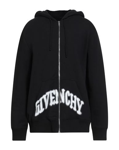 Givenchy Man Sweatshirt Black Size L Cotton In Black