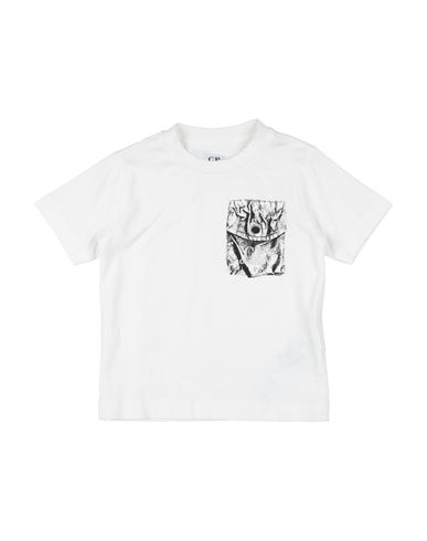 C.p. Company Undersixteen C. P. Company Undersixteen Toddler Boy T-shirt White Size 6 Cotton In White