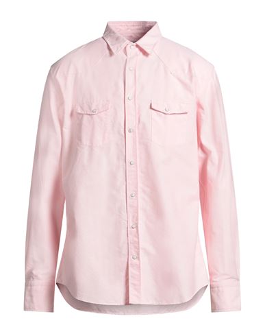 Guy Rover Man Shirt Light Pink Size 17 ½ Cotton In Pink