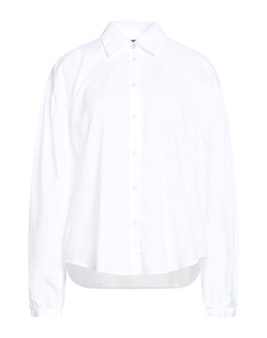 Hugo Boss Boss Woman Shirt White Size L Cotton In White