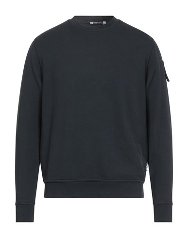 St-95 Man Sweatshirt Black Size Xs Organic Cotton In Black