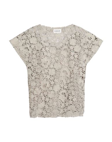 P.a.r.o.s.h P. A.r. O.s. H. Woman Top Light Grey Size M Polyester In Multi