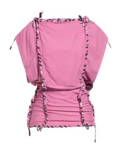 Isabel Marant Woman Top Fuchsia Size 8 Cotton In Pink