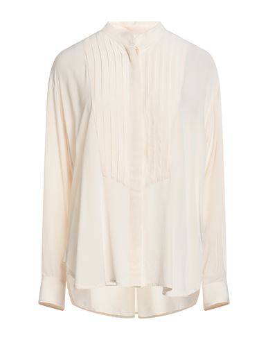 Isabel Marant Woman Shirt Ivory Size 10 Viscose In White