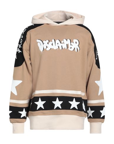 Disclaimer Man Sweatshirt Camel Size Xl Cotton In Neutral