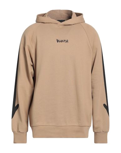 Disclaimer Man Sweatshirt Camel Size Xl Cotton In Neutral