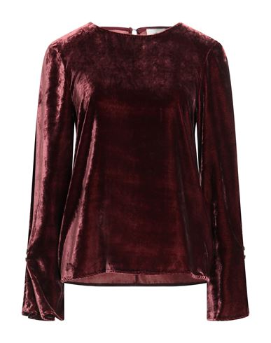 Vicolo Woman Top Burgundy Size L Polyester