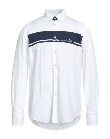 Harmont & Blaine Man Shirt White Size Xl Cotton