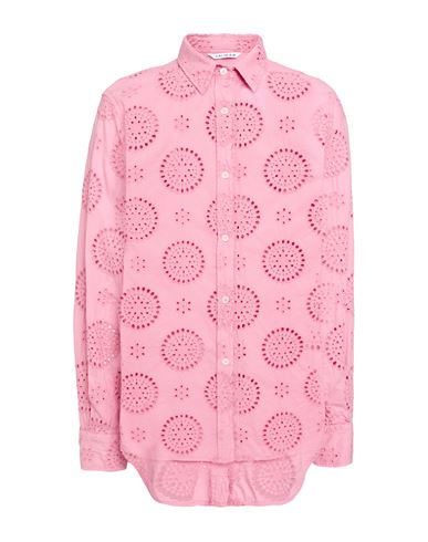 Caliban Woman Shirt Pink Size 12 Cotton