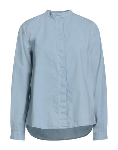 Rue De Tokyo Woman Shirt Light Blue Size S Cotton