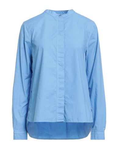 Rue De Tokyo Woman Shirt Blue Size Xs Cotton
