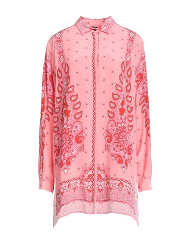 Etro Woman Shirt Pink Size 8 Silk