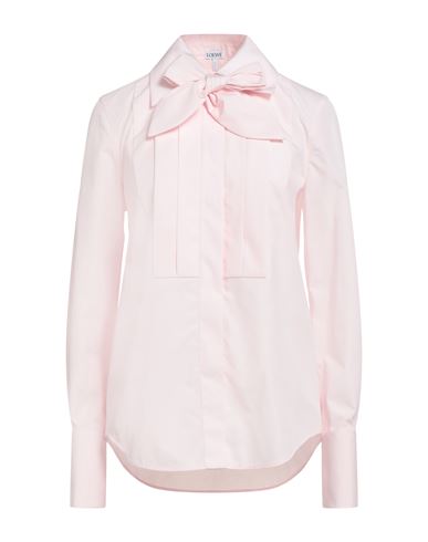 Loewe Woman Shirt Light Pink Size 6 Cotton, Polyester