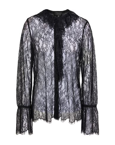Hemd Damen Schwarz M Damen
