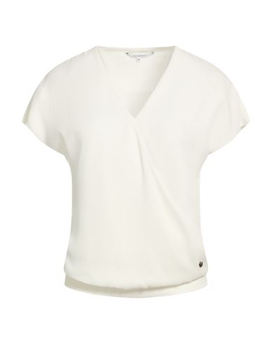Xandres Gold Woman Top White Size Xs Lyocell, Cotton, Elastane, Polyester