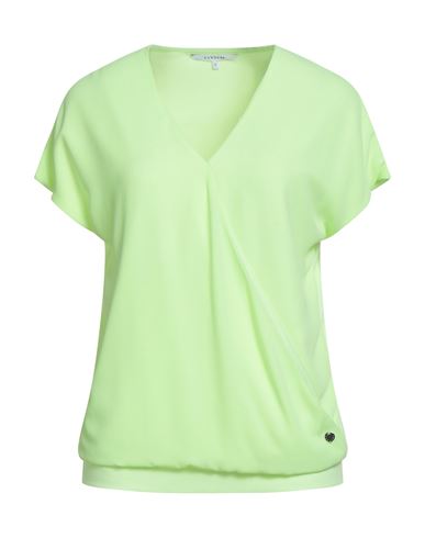 Xandres Gold Woman Top Lime Green Size S Lyocell, Cotton, Elastane, Polyester