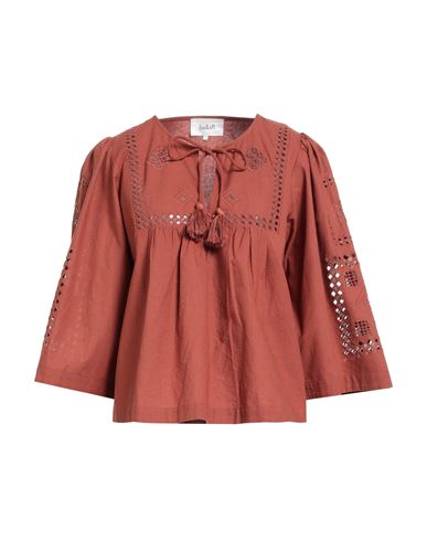 Ba&sh Ba & Sh Woman Top Tan Size 3 Cotton In Brown