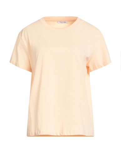 Patrizia Pepe Woman T-shirt Apricot Size 2 Cotton In Neutral