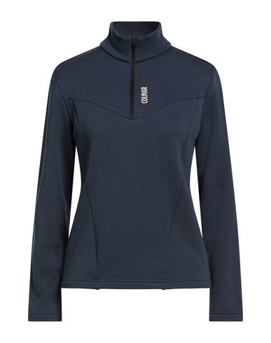 Colmar Woman Sweatshirt Midnight Blue Size M Polyester, Elastane In Blue