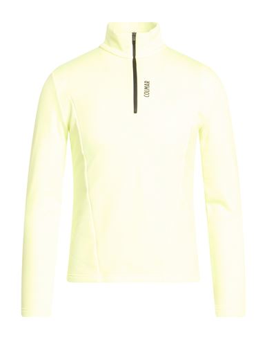 Colmar Woman Sweatshirt Yellow Size M Polyester, Elastane In Green