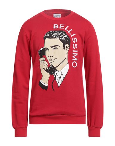 10x10 Anitaliantheory Man Sweatshirt Red Size L Cotton In Red