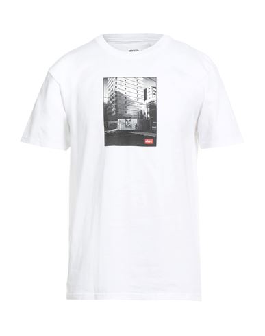 Obey Man T-shirt White Size Xl Cotton