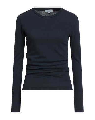 Crossley Woman T-shirt Navy Size Xs Cotton, Cashmere In Blue