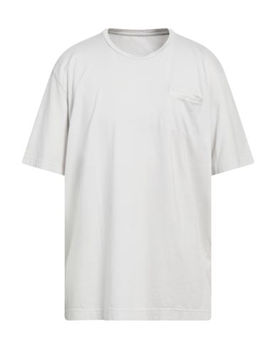 Fedeli Man T-shirt Grey Size 48 Cotton In Gray