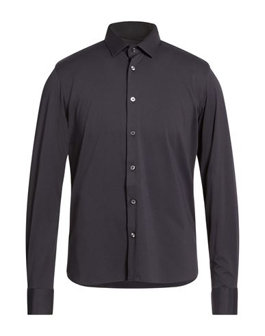 Rrd Man Shirt Midnight Blue Size 38 Polyamide, Elastane In Gray