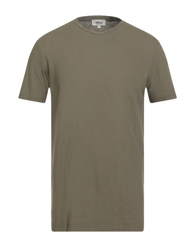 Altea Man T-shirt Khaki Size M Cotton In Green