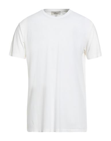 Altea Man T-shirt White Size L Cotton