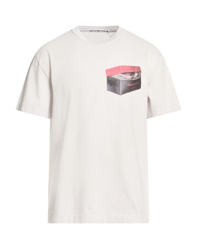Alexander Wang Man T-shirt White Size M Cotton In White