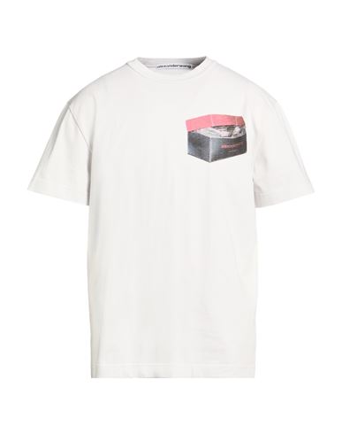 Alexander Wang Man T-shirt White Size M Cotton
