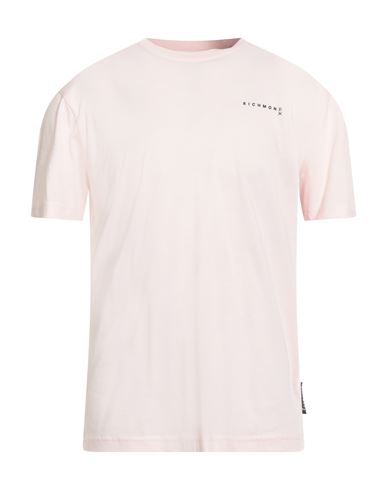 Richmond X Man T-shirt Light Pink Size Xxl Cotton